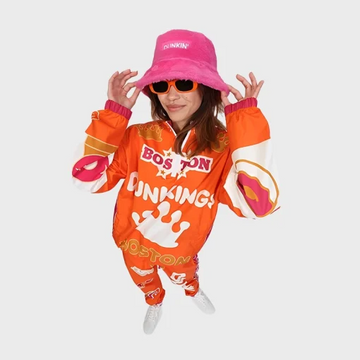 Super Bowl LVIII Dunkin’ DunKings Women's Orange Tracksuit