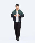 Green Regular Fit Zipper Hoodie - Orca Cloths