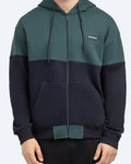 Green Regular Fit Zipper Hoodie - Orca Cloths