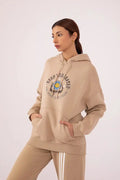Keep Hydrated Graphic Hoodie – Khaki - Orca Cloths