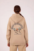 Keep Hydrated Graphic Hoodie – Khaki - Orca Cloths