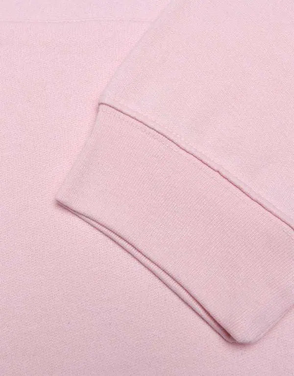 Ladies' Printed Pink Hoodie – Cozy & Stylish