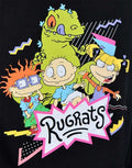 Ladies' Rugrats Printed Pullover Hoodie – Black