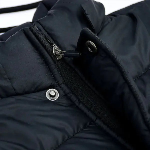 Men’s Black Quilted Puffer Jacket – Warm, Stylish & Functional - Orca Cloths