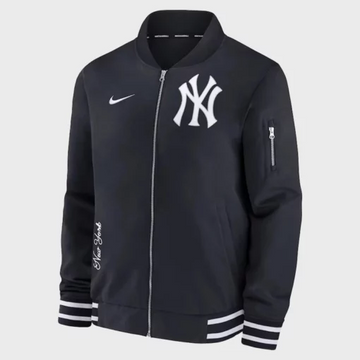 New York Yankees Black men's Bomber Jacket – Bronx Spirit in Every Stitch