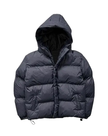 Orca Hooded Puffer Jacket – Ultimate Warmth with Sustainable Design
