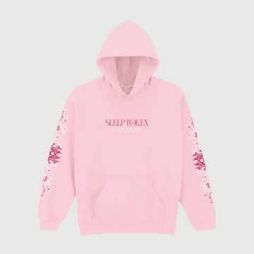 Sleep Token Women's Pink Floral Hoodie – Even In Arcadia Edition