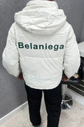 Belaniega White Puffer Jacket - Orca Cloths