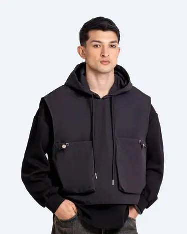 Double-Layer Pullover Hoodie - Orca Cloths