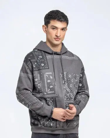 Bold All-Over Print Pullover Hoodie - Orca Cloths