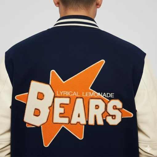 Lyrical Lemonade x Chicago Bears Letterman Varsity Jacket