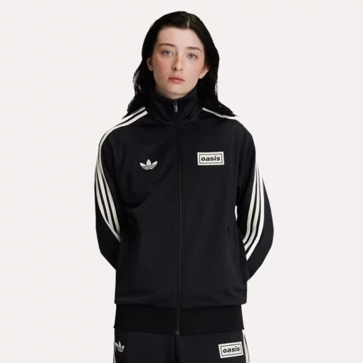 Adidas x Oasis Black Track Jacket