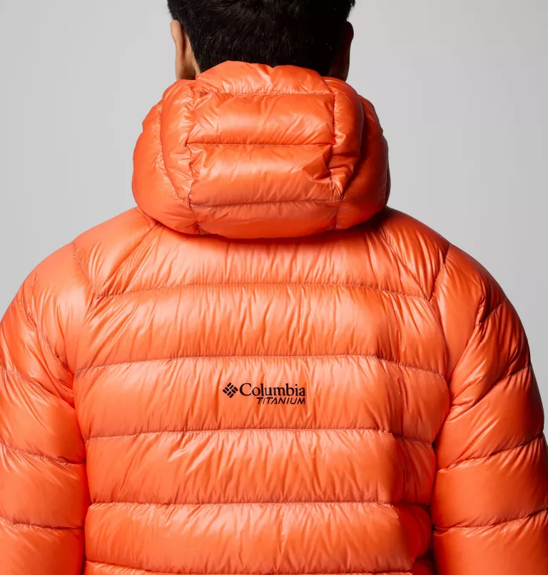 Men's puffer Arctic Crest™ Down Hooded Jacket