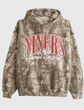 Abercrombie San Francisco 49ers Camo Graphic Popover Hoodie