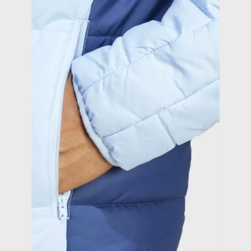Adidas Real Madrid Training Men's Hooded Blue Jacket