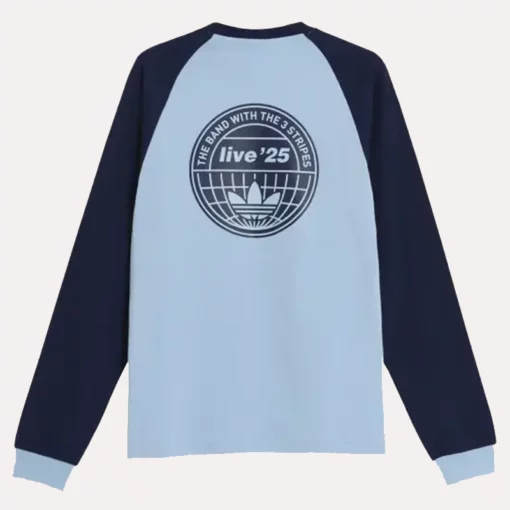 Adidas x Oasis Tour 3-Stripes Long Sleeves T-shirt