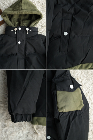 Men's Puffer Bubble Jacket – Lightweight Warmth in Parachute Fabric