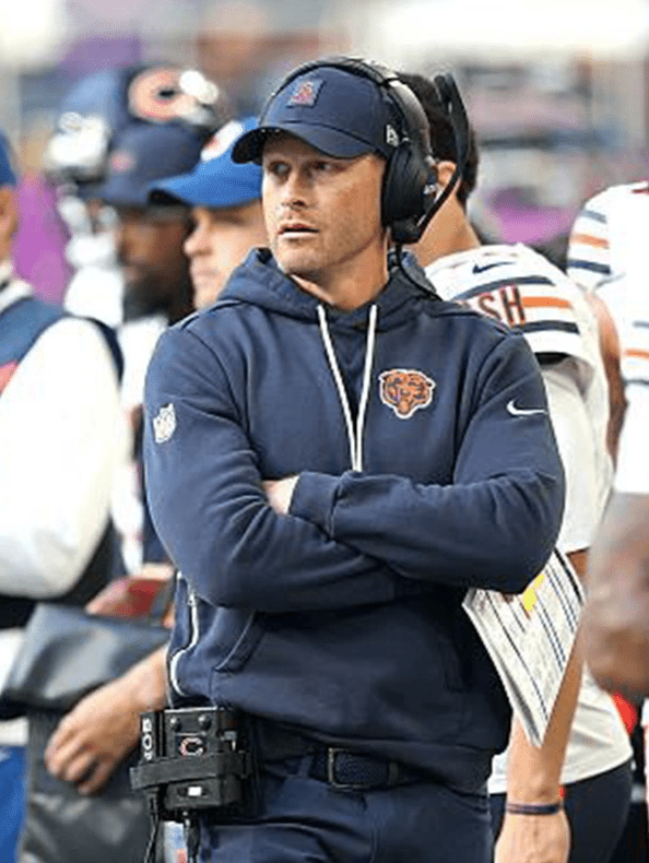 Ben Johnson Nike Chicago Bears Sideline Hoodie