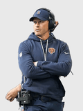 Ben Johnson Nike Chicago Bears Sideline Hoodie