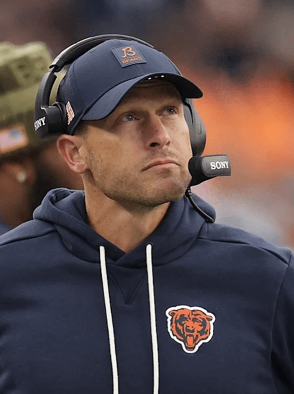 Ben Johnson Nike Chicago Bears Sideline Hoodie