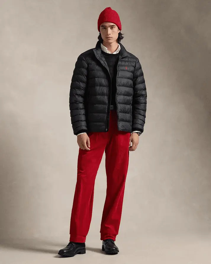 Black Full-Sleeve Men’s Puffer Jacket – R/L Fit | Limited Edition