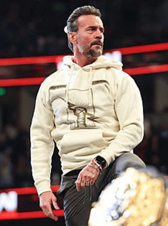 CM Punk Beige Hoodie