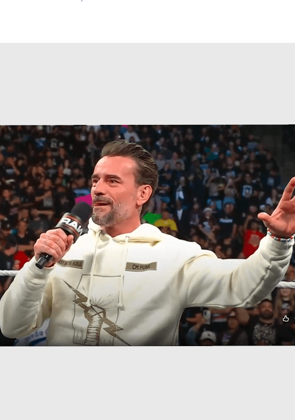 CM Punk Beige Hoodie