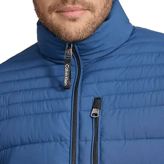 Calvin Klein Full Zip Down Men's Puffer Coat