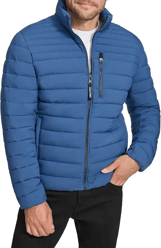 Calvin Klein Full Zip Down Men's Puffer Coat