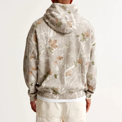 Camo Abercrombie Women's Oversized Hoodie