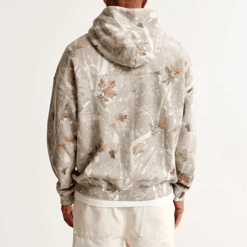 Camo Abercrombie Women's Oversized Hoodie