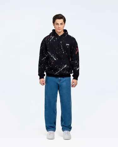 All-Over Print Regular Fit Pullover Hoodie