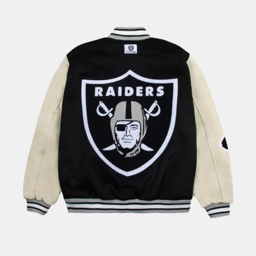 GOLF WANG Las Vegas Raiders Letterman Jacket
