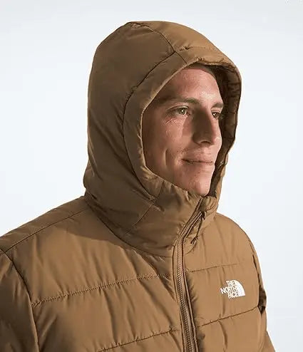 Hooded Men's Puffer Jacket – Insulated, Wind-Resistant Winter Coat