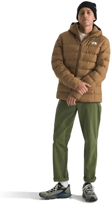 Hooded Men's Puffer Jacket – Insulated, Wind-Resistant Winter Coat