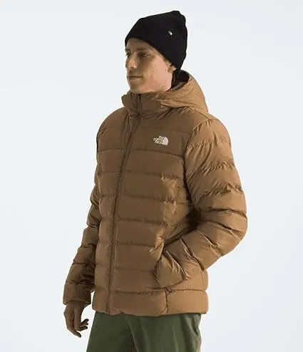 Hooded Men's Puffer Jacket – Insulated, Wind-Resistant Winter Coat