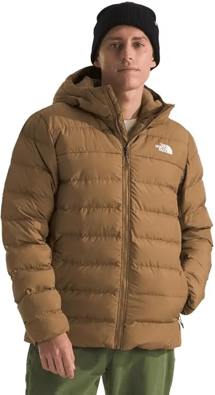Hooded Men's Puffer Jacket – Insulated, Wind-Resistant Winter Coat