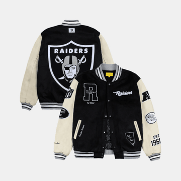 GOLF WANG Las Vegas Raiders Men's Letterman Jacket