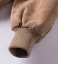 Adamsville Mens Camel Suede Bomber Jacket Orca Cloths
