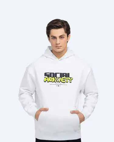 Men's Classic Pullover Hoodie with Bold Front Print - Orca Cloths
