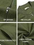 Men’s Varsity Softshell Jacket – Lightweight Casual Flight Cotton Bomber Coat