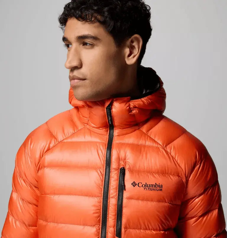 Men's puffer Arctic Crest™ Down Hooded Jacket