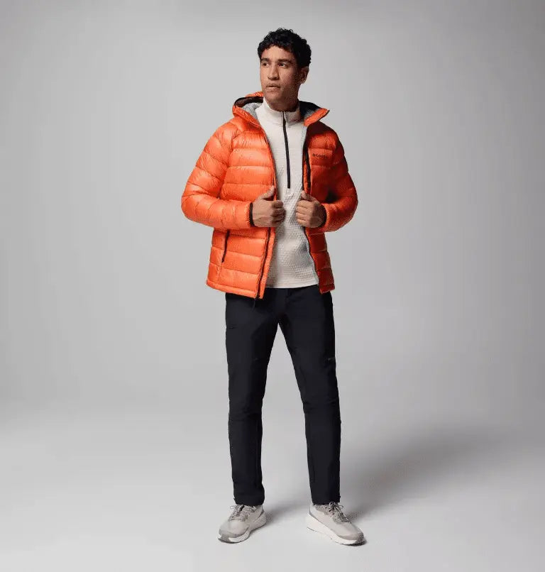 Men's puffer Arctic Crest™ Down Hooded Jacket