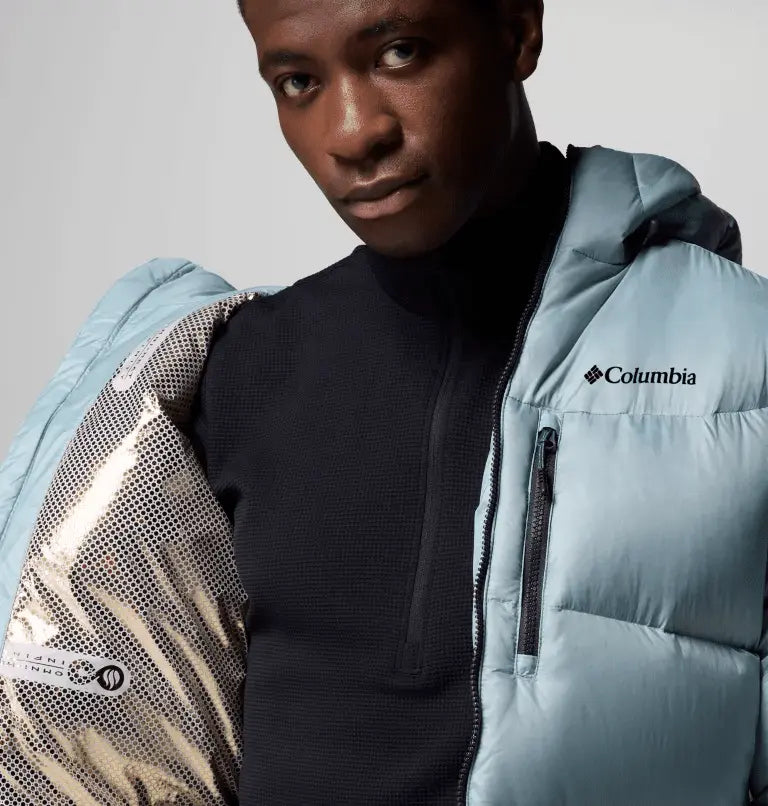 Men's puffer Cloudview™ Down Hooded Jacket