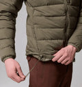 Men's puffer Drift Peak™ Stretch Down Hooded Jacket