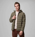 Men's puffer Drift Peak™ Stretch Down Hooded Jacket