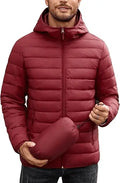 Men’s puffer Packable Down Jacket – Lightweight, Water-Resistant, and Travel-Ready