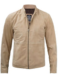 Morocco Men's Camel Suede Jacket - Orca Cloths