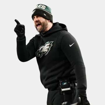 NFC Champions Nick Sirianni Black Philadelphia Eagles Hoodie