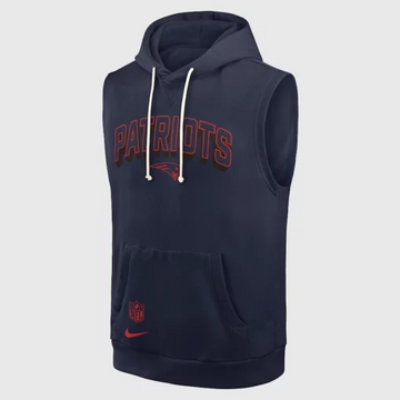 New England Patriots Sideline Sleeveless Hoodie